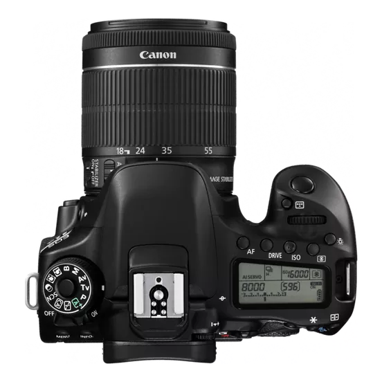 CAMARA 80D CANON CUERPO US